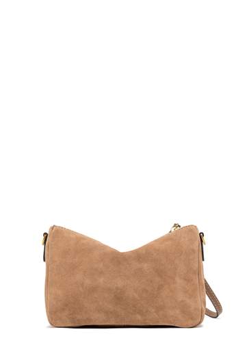 GIANNI CHIARINI POCHETTE IN CAMOSCIO NORA