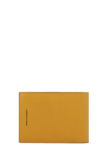 PIQUADRO PORTAFOGLI PORTAMONETE BLACK SQUARE