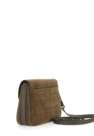 PINKO LOVE SATCHEL CLASSIC SUEDE