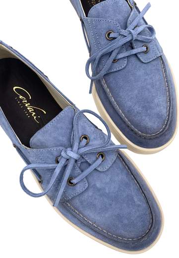 CORVARI MOCASSINO BOAT IN SUEDE