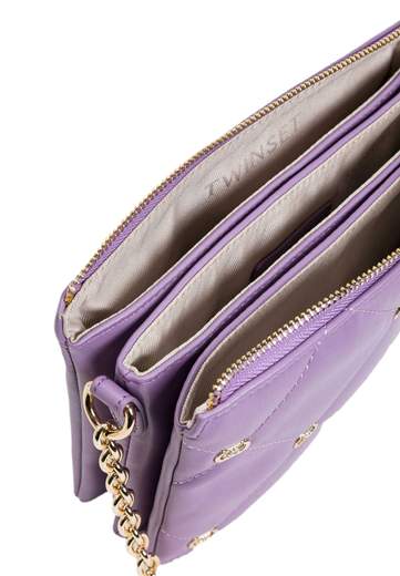TWINSET BORSA A TRACOLLA VIA MANZONI MEDIA CON BORCHIE