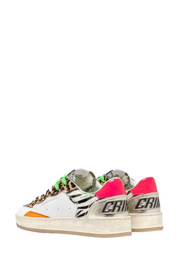 CRIME LONDON SNEAKERS CHELSEA WILD SAFARI