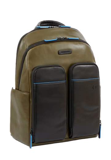 PIQUADRO ZAINO PORTA PC 14'' E PORTA IPAD® CON ANTI FRODE
