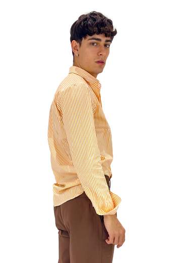BRANCACCIO CAMICIA SLIM A RIGHE
