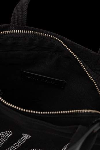 KARL LAGERFELD MINI SHOPPER CON STRASS