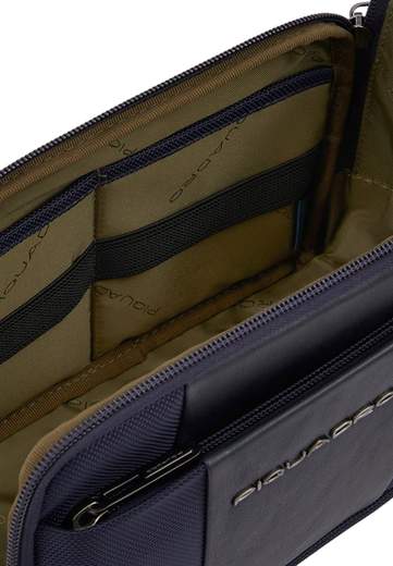 PIQUADRO NECESSAIRE IN TESSUTO RICICLATO BRIEF 2