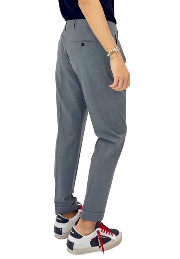 BE ABLE PANTALONI 1 PENCE CON RISVOLTO