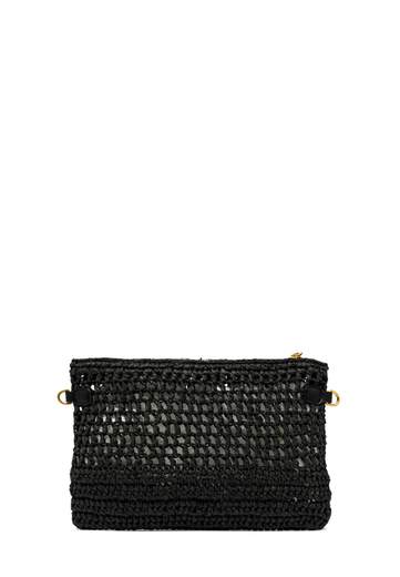 GIANNI CHIARINI CLUTCH IN PAGLIA CROCHET NEFELI