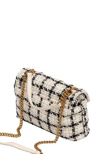 TWINSET BORSA BOUCLE' CHECK