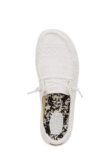 HEY DUDE SNEAKERS WENDY CROCHET LACE
