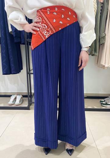 HAVEONE PANTALONE GESSATO