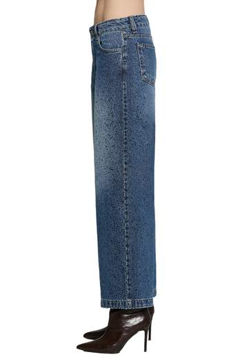 RELISH PANTALONE ELLELONG  A VITA MEDIA CON STRASS