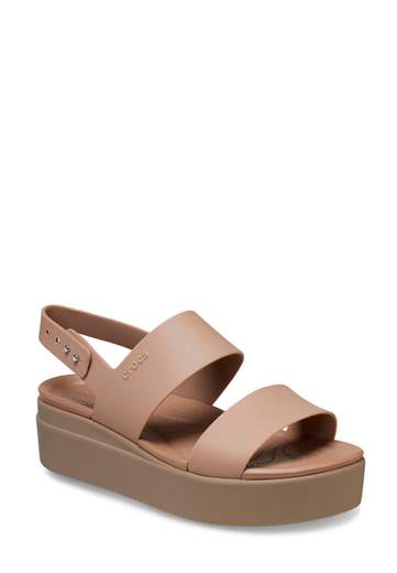 CROCS SANDALI BROOKLYN LOW WEDGE