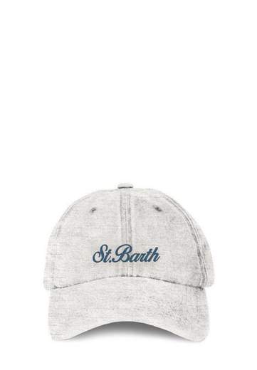 SAINT BARTH CAPPELLO BASEBALL EFFETTO VINTAGE