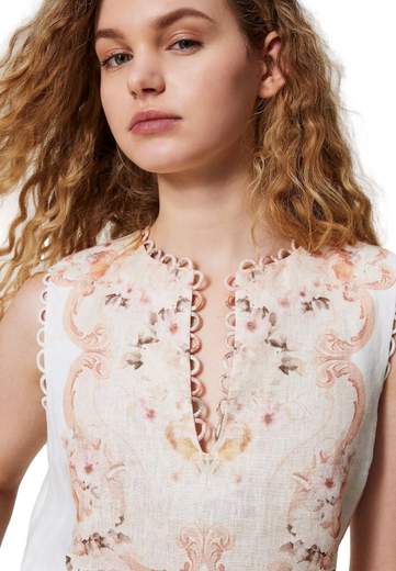 TWINSET TOP CON RICAMI