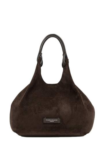 GIANNI CHIARINI BORSA DUA CAMOSCIO