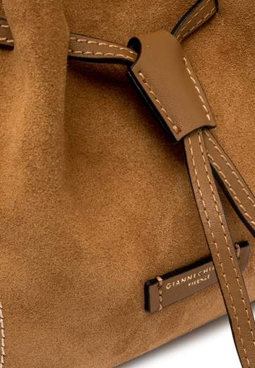 GIANNI CHIARINI BORSA SIENNA IN CAMOSCIO