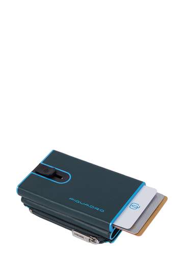 PIQUADRO COMPACT WALLET CON SLIDING SYSTEM