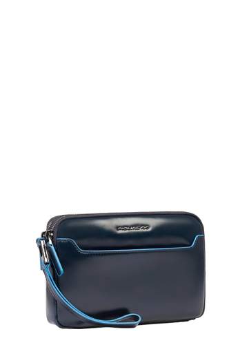 PIQUADRO POCHETTE IN PELLE