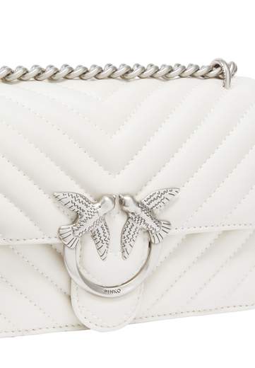 PINKO BORSA LOVE ONE MINI CHEVRON