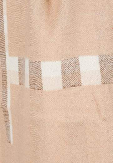 TWINSET SCIARPA DOUBLE FACE CHECK E LOGO