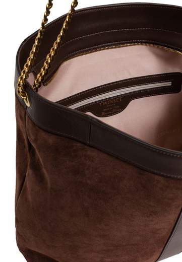 TWINSET SACCA IN PELLE