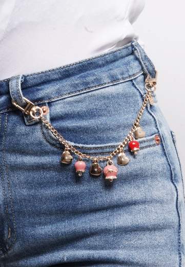 AMO CAPRI ACCESSORIO BORSA CAMPANE ROSA