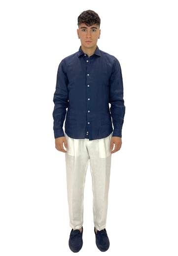 MASTRICAMICIAI CAMICIA 100% LINO