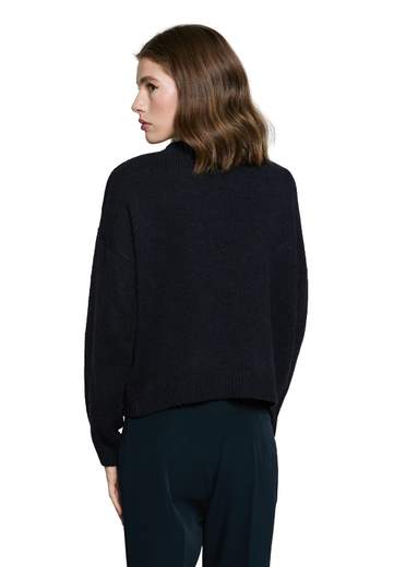 RELISH MAGLIA PINIA CON SCRITTA RICAMO