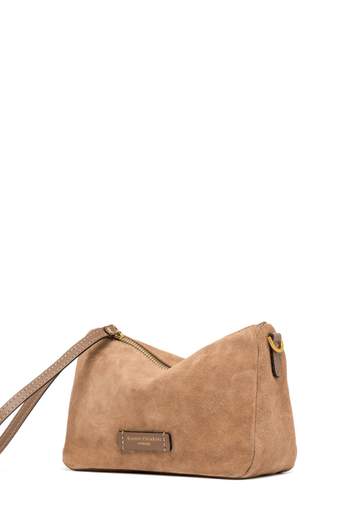 GIANNI CHIARINI POCHETTE IN CAMOSCIO NORA