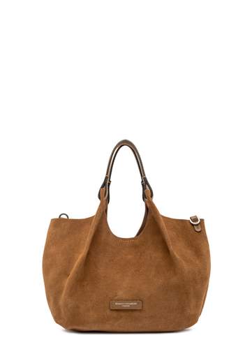 GIANNI CHIARINI BORSA DUA IN CAMOSCIO