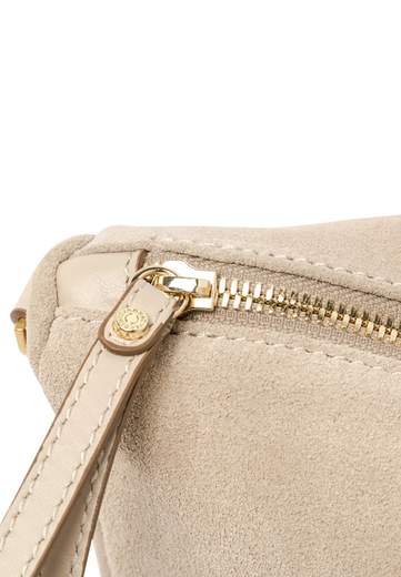 GIANNI CHIARINI POCHETTE IN CAMOSCIO NORA