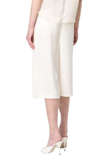 PINKO BERMUDA SATIN OPACO E GEORGETTE