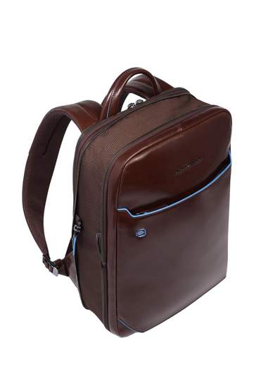 PIQUADRO ZAINO PORTA PC 14'' BLUE SQUARE