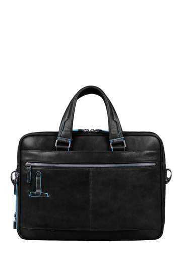 PIQUADRO CARTELLA A 2 MANICI BLUE SQUARE