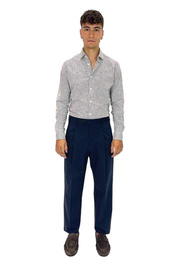 BE ABLE PANTALONI RAUL UNA PENCE IN COTONE