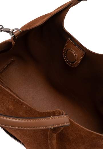 GIANNI CHIARINI BORSA DUA CAMOSCIO
