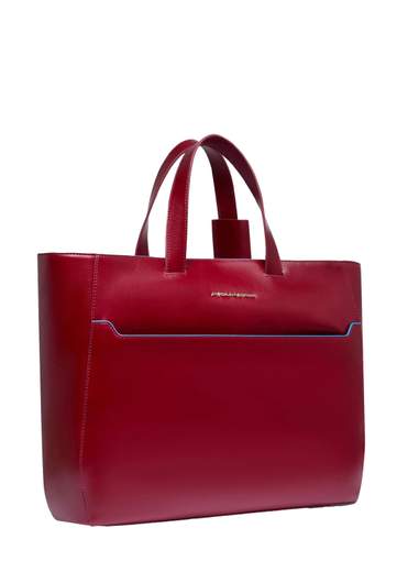 PIQUADRO SHOPPING PORTA PC 15,6'' BLUE SQUARE