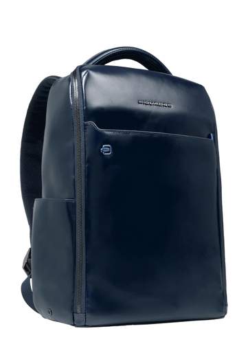 PIQUADRO ZAINO PORTA PC 14'' BLUE SQUARE