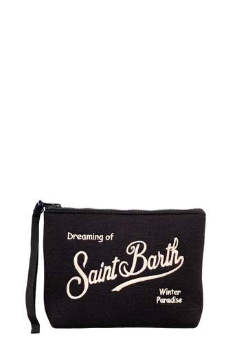 SAINT BARTH POCHETTE ALINE WOOL