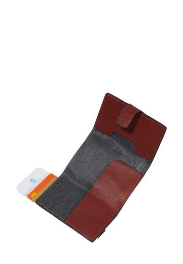PIQUADRO PORTA CARTE DI CREDITO IN METALLO