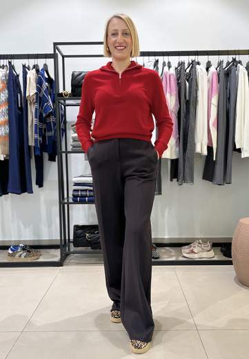 MOTEL MAGLIA CON ZIP