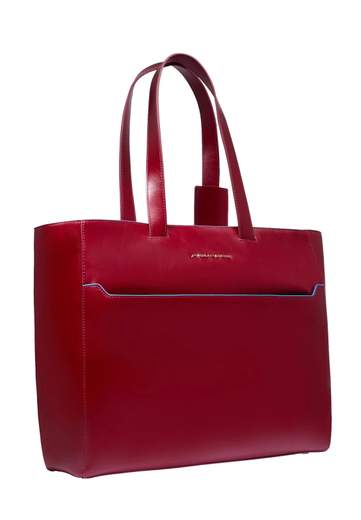 PIQUADRO SHOPPING PORTA PC 15,6'' BLUE SQUARE