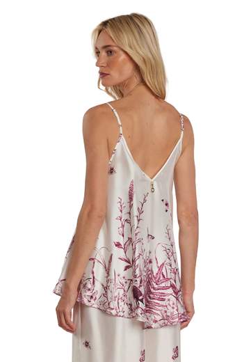 RELISH TOP FEIG ASIMMETRICO FANTASIA BUTTERFLY