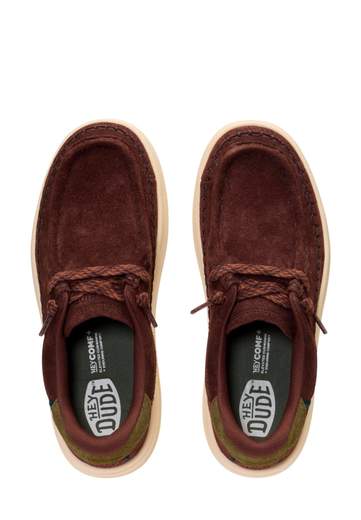 HEY DUDE SNEAKERS HARPER MOC CRAFTED SUEDE