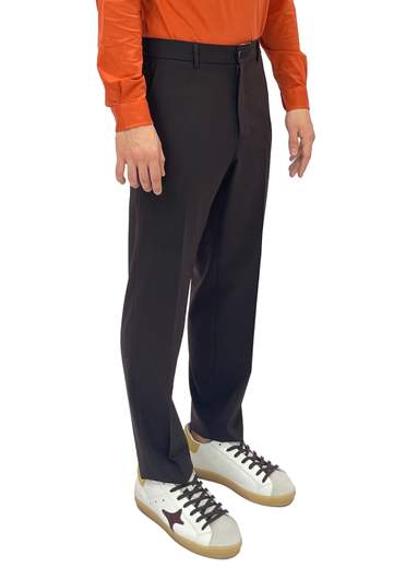 BE ABLE PANTALONI KIM VENTRE PIATTO IN FRESCO LANA