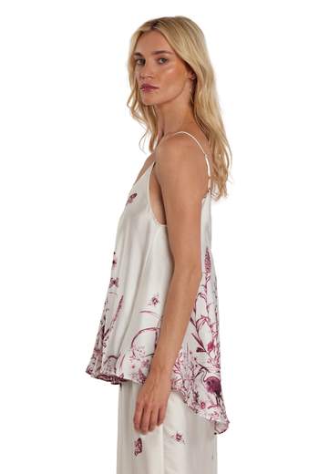 RELISH TOP FEIG ASIMMETRICO FANTASIA BUTTERFLY