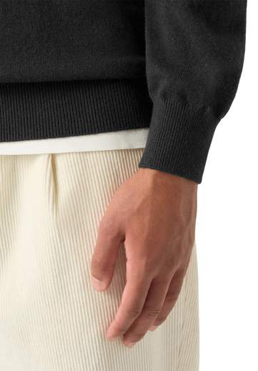 SAINT BARTH POLO SKIPPER IN LANA MERINO E CASHMERE
