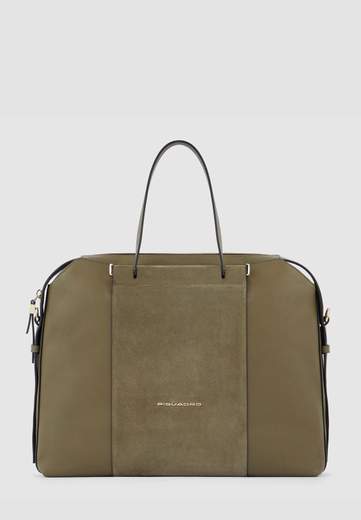 PIQUADRO CARTELLA PORTA PC 14'' IN PELLE