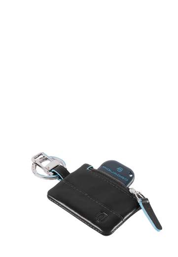 PIQUADRO PORTACHIAVI CON CONNEQU E TASCA BLUE SQUARE